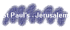 St Paul's - Jerusalem